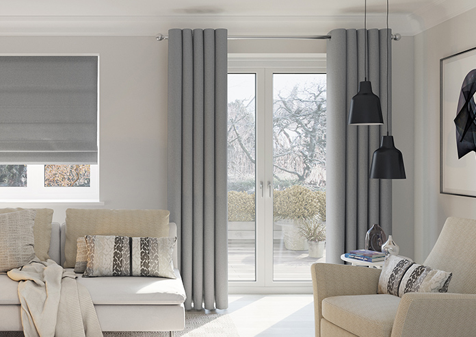 Erin, Zinc - Made to Measure Curtains - Image 3